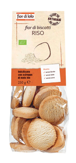FIOR DI BISCOTTI RISO 250 G - Farmastop