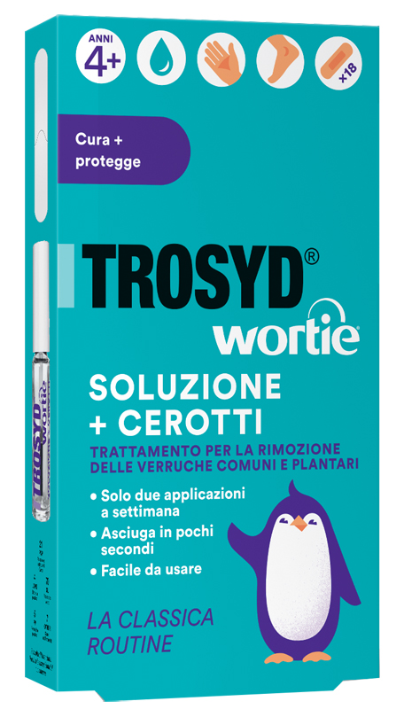 TROSYD WORTIE SOLUZIONE + CEROTTI - Farmastop