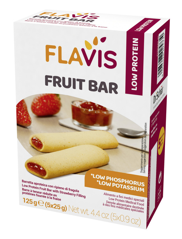 MEVALIA FLAVIS FRUIT BAR 125 G - Farmastop