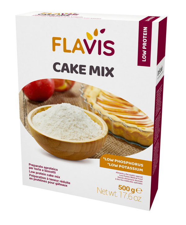 MEVALIA FLAVIS CAKE MIX 500 G - Farmastop