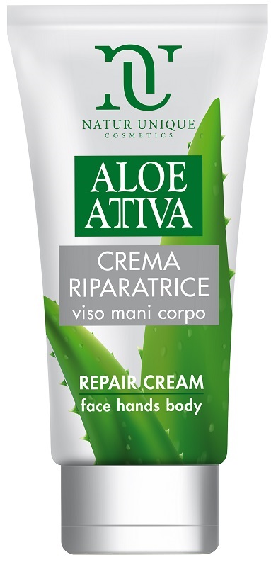 ALOE ATTIVA CREMA RIPARATRICE 150 ML NATUR UNIQUE - Farmastop