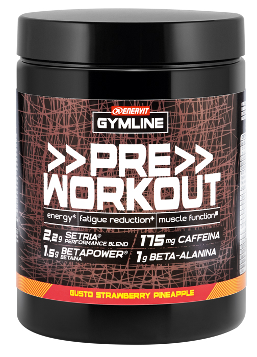 GYMLINE PRE WORKOUT STRAWBERRY PINEAPPLE 313 G - Farmastop