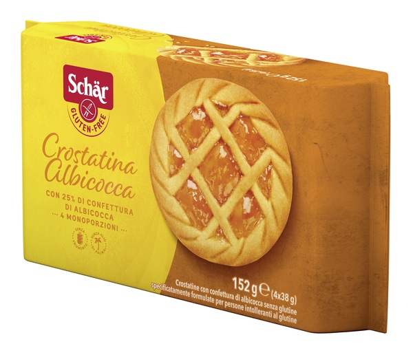 SCHAR CROSTATINA ALBICOCCA 4 X 38 G - Farmastop