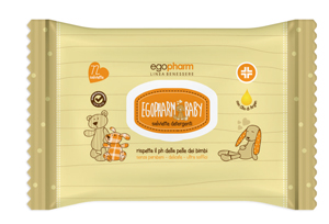 SALVIETTE IMBEVUTE BABY OLIO ARGAN 72 PEZZI - Farmastop