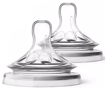 AVENT 2 TETTARELLE NATURAL FLUSSO ABBONDANTE 4 FORI - Farmastop