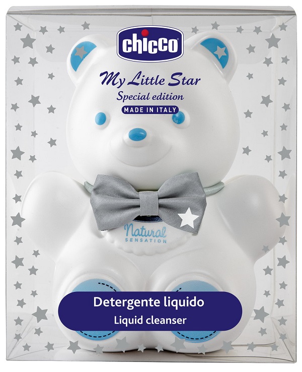 CHICCO COSMETICI NATURAL SENSATION DETERGENTE ORSO STARS - Farmastop