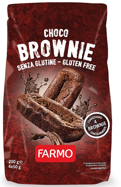 FARMO CHOCO BROWNIE 4 X 50 G - Farmastop