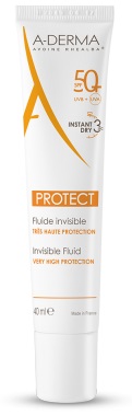 ADERMA A-D PROTECT FLUIDO INVISIBILE 50+ 40 ML - Farmastop