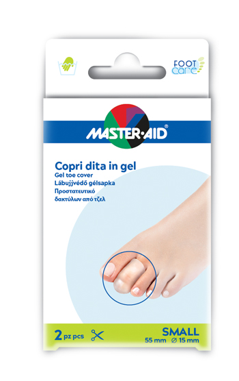 COPRI DITA MASTER-AID FOOTCARE IN GEL SMALL 2 PEZZI C1 - Farmastop