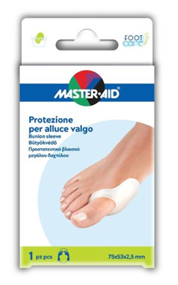PROTEZIONE IN GEL MASTER-AID FOOTCARE PER ALLUCE VALGO 1 PEZZO D6 - Farmastop
