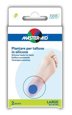 TALLONIERA IN DUE TIPOLOGIE DI SILICONE MASTER-AID FOOTCARE LARGE 2 PEZZI F4 - Farmastop
