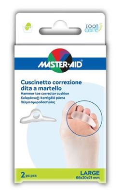 CORRETTORE DITA A MARTELLO MASTER-AID FOOTCARE LARGE 2 PEZZI C13 - Farmastop
