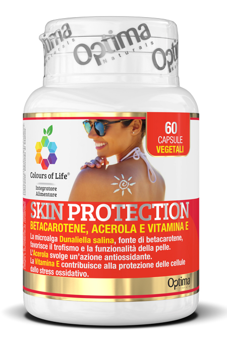 COLOURS OF LIFE SKIN PROTECTION 60 CAPSULE VEGETALI 500 MG - Farmastop