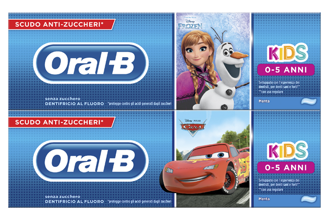 ORALB KIDS DENTIFRICIO FROZEN 0-5 ANNI - Farmastop