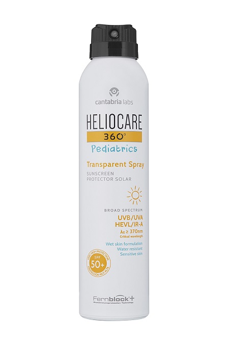 HELIOCARE 360 PEDIATRIC TRANSPARENT SPRAY 200 ML - Farmastop