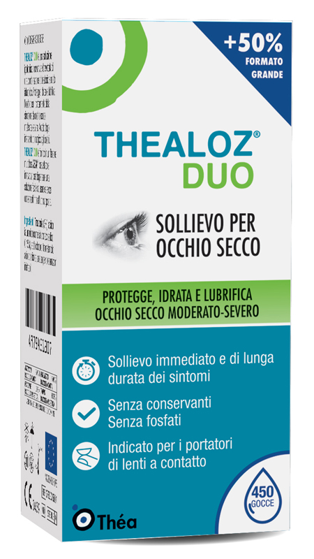 THEALOZ DUO SOLUZIONE OFTALMICA FLACONE 15 ML - Farmastop