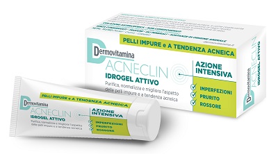 DERMOVITAMINA ACNECLIN IDROGEL ATTIVO AZIONE INTENSIVA 40 ML - Farmastop
