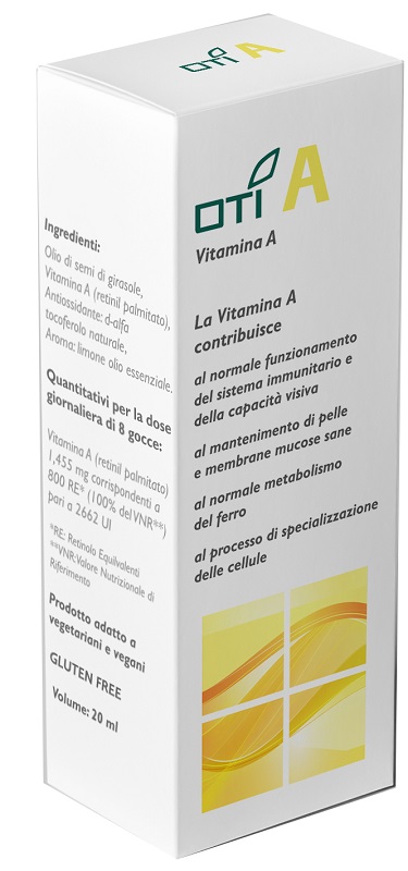 OTI A VITAMINA A GOCCE 20ML - Farmastop