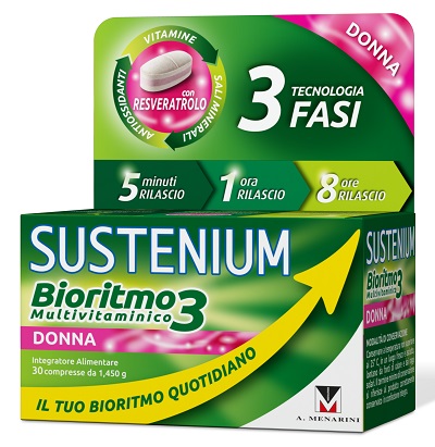 SUSTENIUM BIORITMO3 DONNA ADULTA 30 COMPRESSE - Farmastop