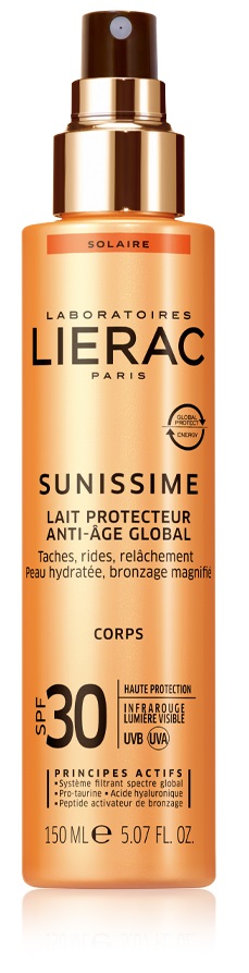 LIERAC SUNISSIME LATTE CORPO SPF30 150 ML - Farmastop