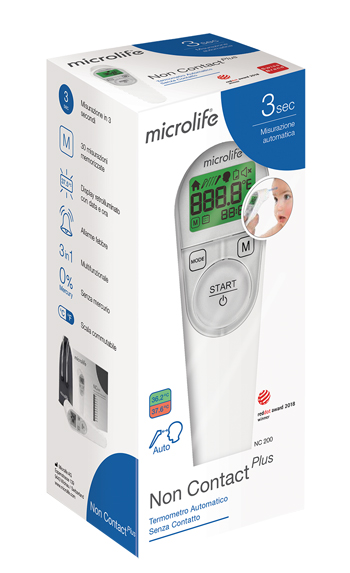 TERMOMETRO FRONTALE MICROLIFE NO CONTACT PLUS NC200 - Farmastop