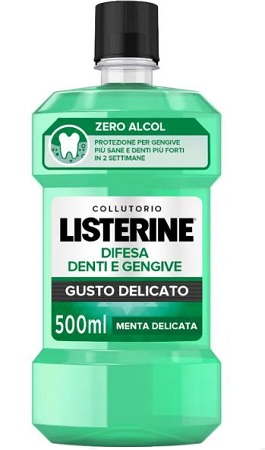 LISTERINE DENTI & GENGIVE DELICATO 500 ML - Farmastop