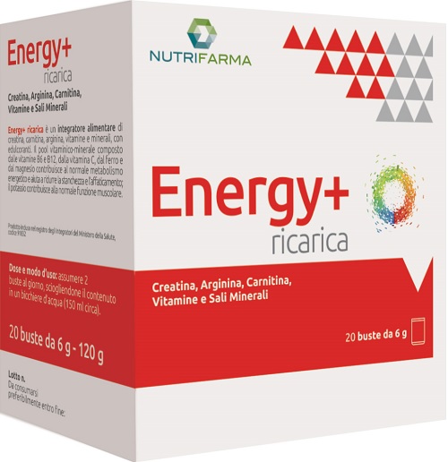 ENERGY+ RICARICA 20 BUSTINE - Farmastop