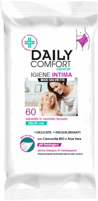 DAILY COMFORT SENIOR PANNI DETERGENTI IGIENE INTIMA 60 PEZZI - Farmastop