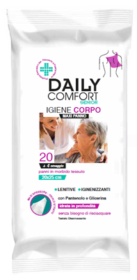 DAILY COMFORT SENIOR PANNI IGIENE CORPO 24 PEZZI - Farmastop