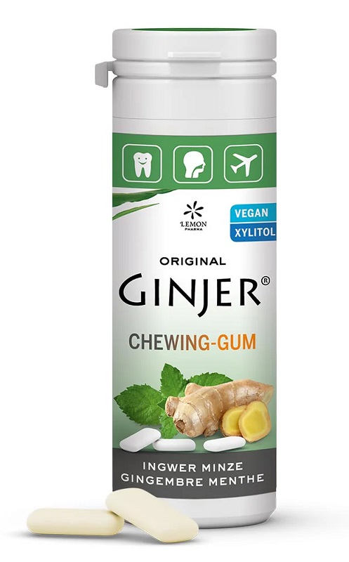 LEMON PHARMA GOMME GINJER E MENTA 36 G - Farmastop