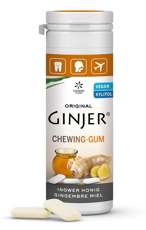 LEMON PHARMA GOMME GINJER E MIELE 36 G - Farmastop