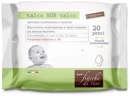 FIOCCHI DI RISO SALVIETTE TALCO NON TALCO - Farmastop