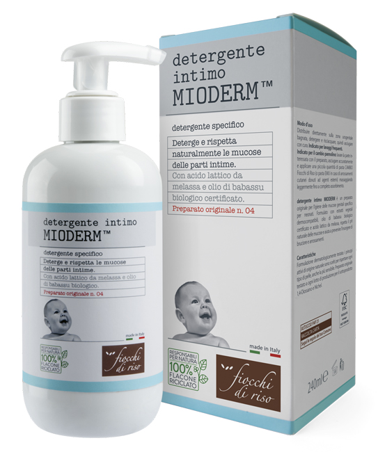 FIOCCHI DI RISO MIODERM DETERGENTE INTIMO 240 ML - Farmastop