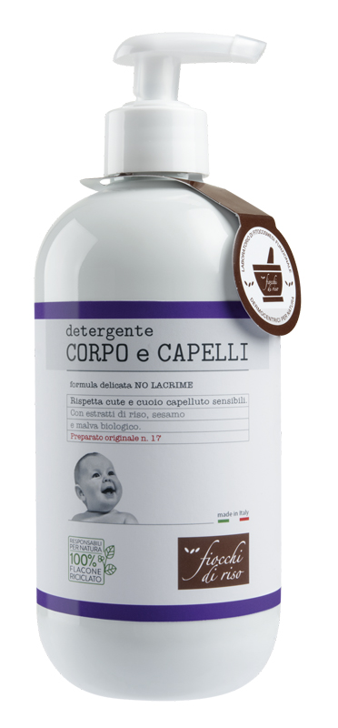 FIOCCHI DI RISO DETERGENTE CAPELLI E CORPO 400 ML - Farmastop