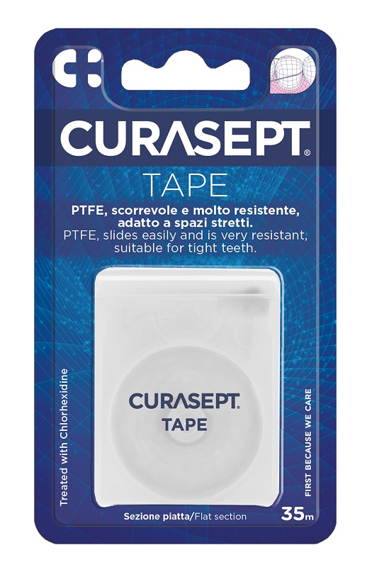 CURASEPT FLOSS PTFE TAPE CLOREXIDINA - Farmastop