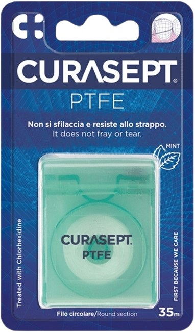 CURASEPT FLOSS PTFE TAPE CLOREXIDINA - Farmastop