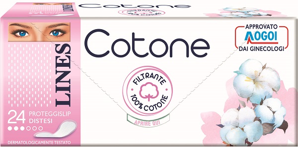 LINES COTONE PROTEGGISLIP DISTESI 24 PEZZI - Farmastop