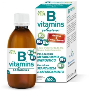 SANAVITA B VITAMINS SOLUZIONE 100 ML - Farmastop