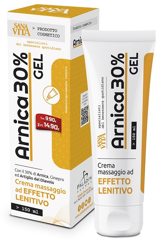 SANAVITA ARNICA 30% GEL 150 ML - Farmastop