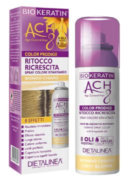 BIOKERATIN ACH8 COLOR PRODIGE RITOCCO RICRESCITA BIONDO CHIARO 75 ML DIETALINEA - Farmastop