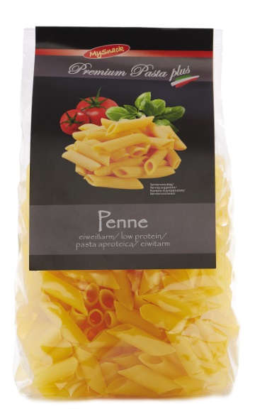 MY SNACK PREMIUM PLUS PASTA APROTEICA PENNE 500 G - Farmastop