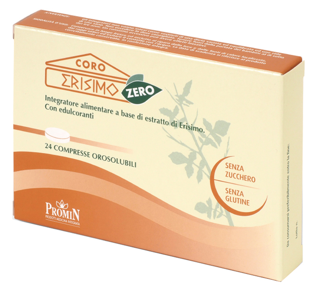 CORO ERISIMO ZERO 24 COMPRESSE OROSOLUBILI - Farmastop