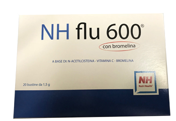 NH FLU 600 CON BROMELINA 20 BUSTE - Farmastop