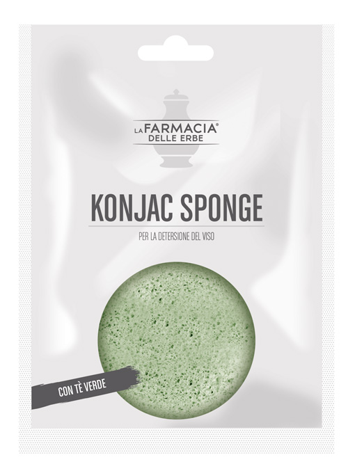 FDE KONJAC SPONGE TE' VERDE 1 PEZZO - Farmastop