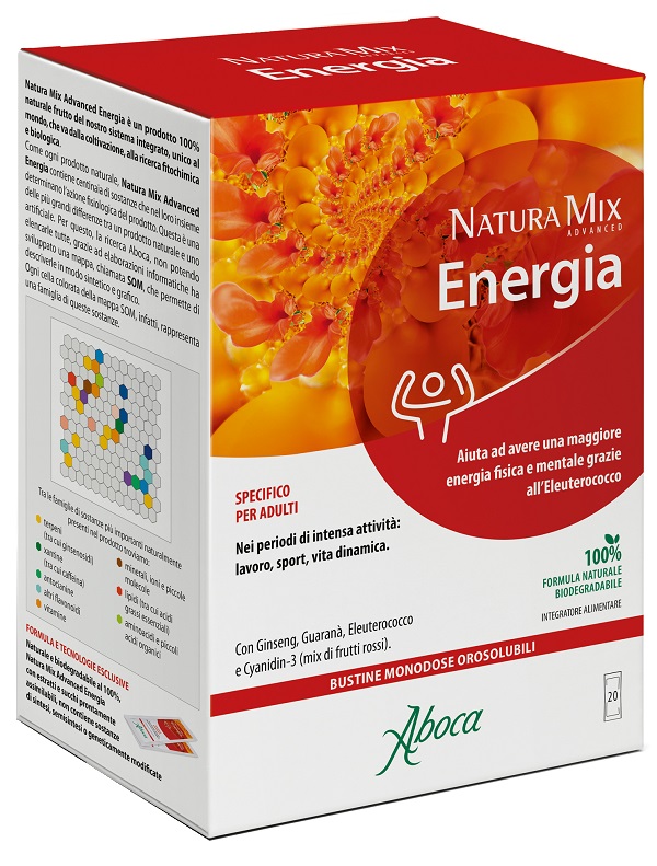 NATURA MIX ADVANCED ENERGIA 20 BUSTINE - Farmastop