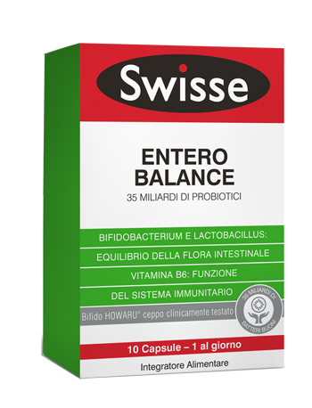 SWISSE ENTERO BALANCE 10 CAPSULE - Farmastop