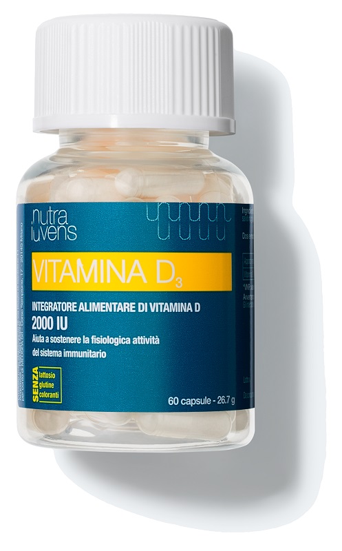 NUTRAIUVENS VITAMINA D3 2000 UI 60 CAPSULE - Farmastop