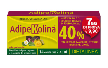 ADIPEKOLINA 7 DAYS 14 COMPRESSE DIETALINEA - Farmastop