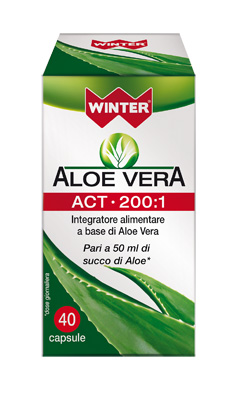 WINTER ALOE VERA ACT 200:1 40 CAPSULE - Farmastop