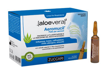 ALOEVERA2 AEROMUCIL 10 FIALE 5 ML - Farmastop